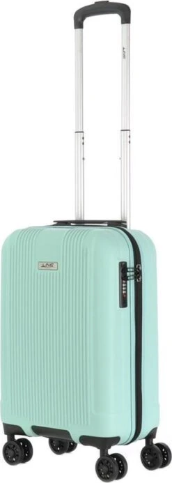 Oistr Noorvik Handbagage 4 Wheel Spinner Mint Green -Trolley Winkel 428x1200 1