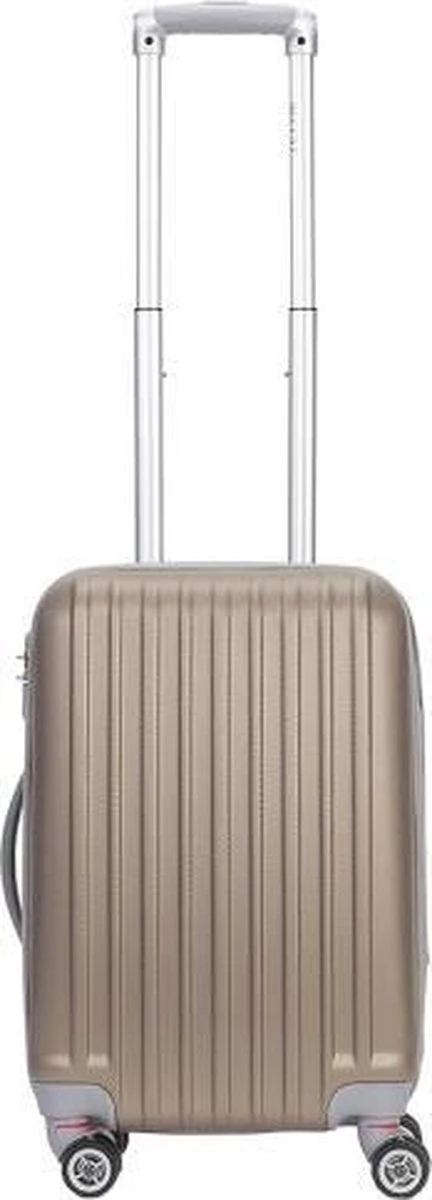 Decent Handbagage Koffer Tranporto - Formaat 55 X 35 X 20 Cm Kleur - Champagne 22 Decent Handbagage Koffer Tranporto - Formaat 55 X 35 X 20 Cm Kleur - Champagne - Afbeelding 20