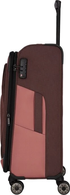 Travelite Zachte Koffer / Trolley / Reiskoffer - Viia - 67 Cm (medium) - Roze 25 Travelite Zachte Koffer / Trolley / Reiskoffer - Viia - 67 Cm (medium) - Roze -Trolley Winkel 435x1200 3