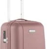 CarryOn Skyhopper Handbagage Koffer 55cm – TSA Trolley - Old Pink -Trolley Winkel 436x1200