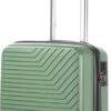 CarryOn Transport Handbagagekoffer - USB Handbagage 55cm - OKOBAN - Dubbele Wielen - Olijf