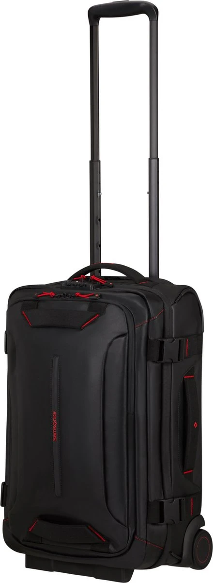 Samsonite Reistas Met Wielen - Ecodiver Duffle/Wh 55/20 L 35Cm (handbagage) Black 6 Samsonite Reistas Met Wielen - Ecodiver Duffle/Wh 55/20 L 35Cm (handbagage) Black - Afbeelding 4