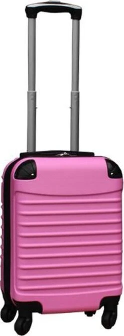 Travelerz Kofferset 3 Delig Met Wielen En Cijferslot - Handbagage Koffers - ABS - Licht Roze -Trolley Winkel 443x1200 2
