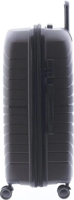 Gladiator Kick-Off Grote Koffer Expandable -76 Cm - 99/125 Liter - Eco Friendly Recyclebaar PP - Donkergrijs -Trolley Winkel 444x1200