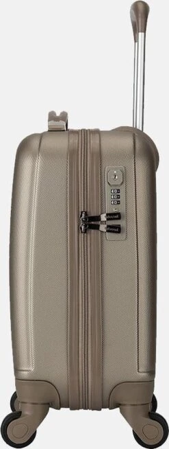Decent Handbagage Koffer / Trolley / Reiskoffer - 42 Cm - 24 Liter - ABS - Maxi Air - Champagne 39 Decent Handbagage Koffer / Trolley / Reiskoffer - 42 Cm - 24 Liter - ABS - Maxi Air - Champagne -Trolley Winkel 453x1200 2