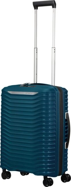 Samsonite Reiskoffer - Upscape Spinner 55/20 Uitbreidbaar (Handbagage) Petrol Blue -Trolley Winkel 456x1200 4