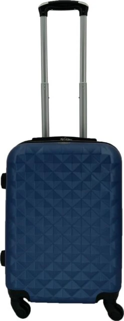 SB Travelbags Kofferset - 2 Delige 'Expandable' Koffer - Blauw - 65cm/55cm -Trolley Winkel 463x1200
