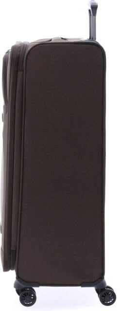 Gladiator Siroco L Grote Koffer 78 Cm - 115 Liter - Expandable - TSA Slot - Bruin -Trolley Winkel 464x1200 3