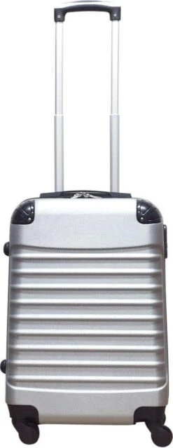 Castillo Quadrant 2 Delige ABS Kofferset (XL + S) - Zilver -Trolley Winkel 464x1200 5