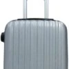SB Travelbags 'Expandable' Handbagage Koffer 53cm 4 Wielen Trolley - Zilver -Trolley Winkel 466x1200 2