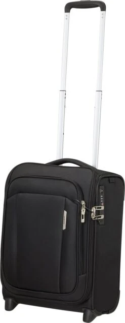 Samsonite Reiskoffer - Respark Upright 45/16 Underseater (Handbagage) Ozone Black -Trolley Winkel 466x1200 4