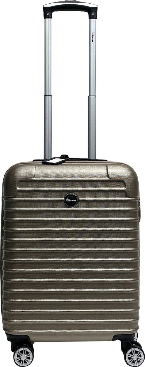 Benzi Barra Handbagage Koffer - 55 Cm - Champagne 4 Benzi Barra Handbagage Koffer - 55 Cm - Champagne - Afbeelding 2