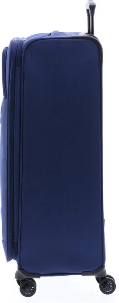 Gladiator Siroco L Grote Koffer 78 Cm - 115 Liter - Expandable - TSA Slot - Blauw -Trolley Winkel 474x1200