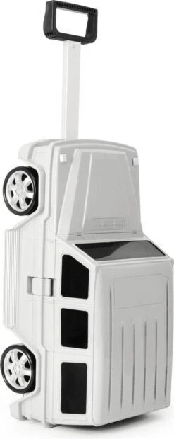 Mercedes-Benz G63 - Grijs - Kinderkoffer - Kinder Trolley - 20L -Trolley Winkel 478x1200 2