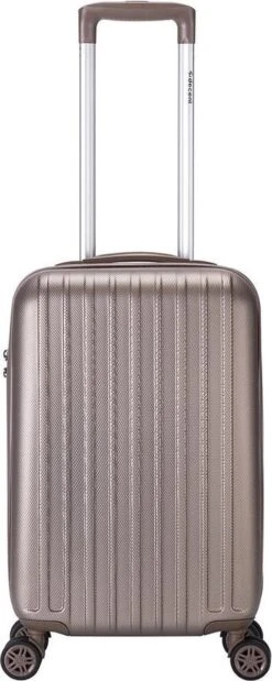 Decent Handbagage Koffer Tranporto - Formaat 55 X 35 X 20 Cm Kleur - Champagne 36 Decent Handbagage Koffer Tranporto - Formaat 55 X 35 X 20 Cm Kleur - Champagne -Trolley Winkel 479x1200 2