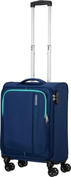 American Tourister Reiskoffer - Sea Seeker Spinner 55cm (Handbagage)- Combat Navy -Trolley Winkel 486x1200 7