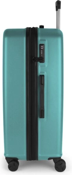 Gabol Harde Koffer / Trolley / Reiskoffer - Open - 77 Cm (XL) - Blauw -Trolley Winkel 496x1200