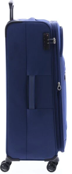 Gladiator Siroco L Grote Koffer 78 Cm - 115 Liter - Expandable - TSA Slot - Blauw -Trolley Winkel 499x1200 1