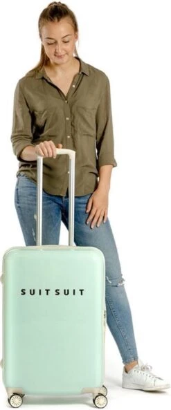 SUITSUIT - Fabulous Fifties - Pink Dust - Reiskoffer (66 Cm) -Trolley Winkel 500x1200 5