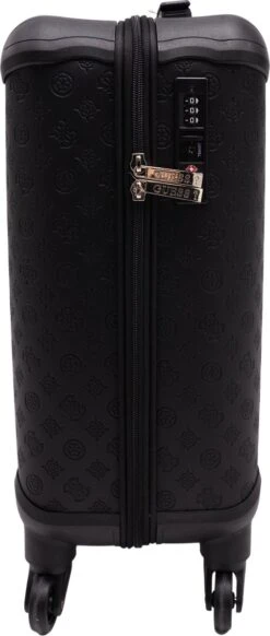 Guess Wilder 18 In 4 Dames Reiskoffer - Zwart 39 Guess Wilder 18 In 4 Dames Reiskoffer - Zwart -Trolley Winkel 509x1200 4