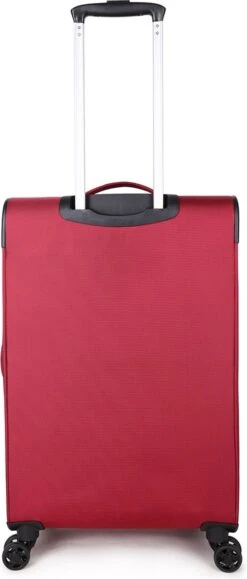 Decent D-Upright Medium Koffer - 66 Cm Expandable - TSA Slot - Bordeaux Rood -Trolley Winkel 512x1200 1