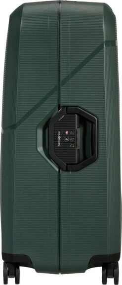 Samsonite Reiskoffer - Magnum Eco Spinner 75/28 (Medium) Forest Green -Trolley Winkel 514x1200