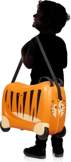Samsonite Ride-on Kinderkoffer - Dream Rider Suitcase Tiger T. -Trolley Winkel 526x1200