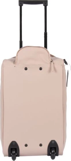 New Rebels® Harper Reistas / Weekendtas Geschikt Voor Handbagage - Waterafstotend Polyutheraan - Trolley Met Wielen En Reflectiedetails - Oud Roze - 29L -Trolley Winkel 532x1200