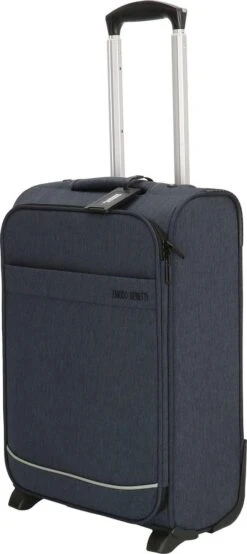 Enrico Benetti Dallas 39042 Handbagage Koffer Softcase - Grijs -Trolley Winkel 535x1200 1