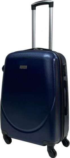 Castillo Travelerz 4 Delige ABS Kofferset - Donkerblauw -Trolley Winkel 539x1200 4