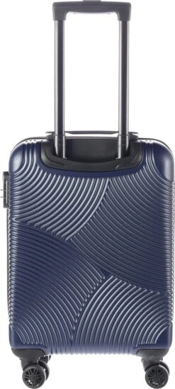 Enrico Benetti Louisville 39040 Handbagage Koffer Hardcase ABS - Donkerblauw -Trolley Winkel 540x1200 5