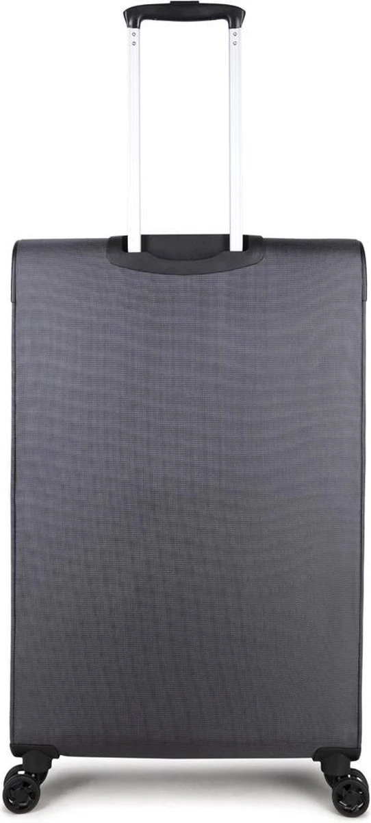 Decent D-Upright Large Koffer - 76 Cm Expandable - TSA Slot - Grijs 5 Decent D-Upright Large Koffer - 76 Cm Expandable - TSA Slot - Grijs - Afbeelding 3