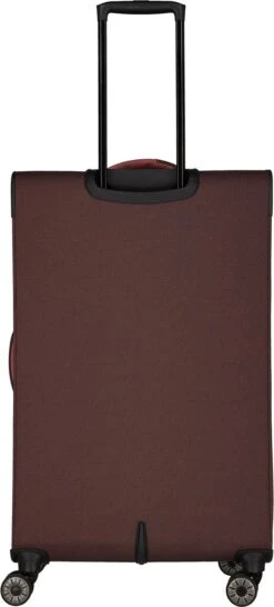 Travelite Zachte Koffer / Trolley / Reiskoffer - Viia - 77 Cm (XL) - Roze -Trolley Winkel 543x1200