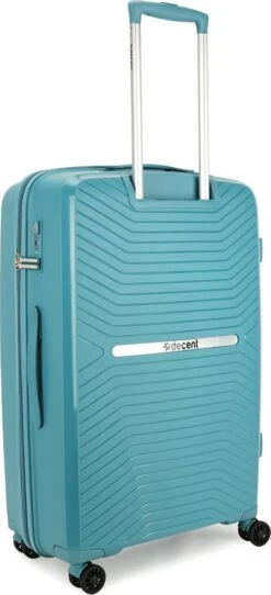 Decent CROSS-ONE PP Trolley 76 Cm - 94 Liter - TSA Slot - Petrol 21 Decent CROSS-ONE PP Trolley 76 Cm - 94 Liter - TSA Slot - Petrol -Trolley Winkel 547x1200 1