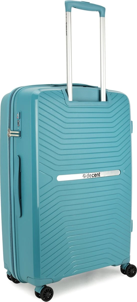 Decent CROSS-ONE PP Trolley 76 Cm - 94 Liter - TSA Slot - Petrol 11 Decent CROSS-ONE PP Trolley 76 Cm - 94 Liter - TSA Slot - Petrol - Afbeelding 9