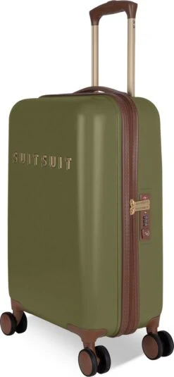 SUITSUIT - Fab Seventies - Martini Olive - Handbagage (55 Cm) -Trolley Winkel 554x1200 6