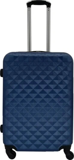 SB Travelbags Kofferset - 2 Delige 'Expandable' Koffer - Blauw - 65cm/55cm -Trolley Winkel 555x1200