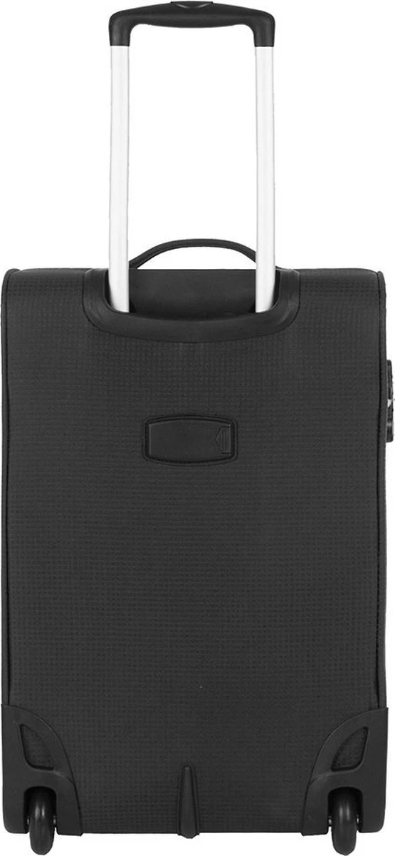Travelbags Handbagage Zachte Koffer / Trolley / Reiskoffer - The Base - 55 Cm - Zwart 12 Travelbags Handbagage Zachte Koffer / Trolley / Reiskoffer - The Base - 55 Cm - Zwart - Afbeelding 10