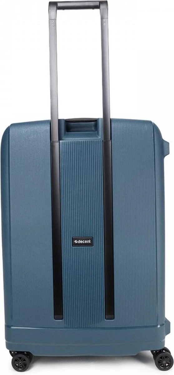 Decent Transit Medium Koffer - 70 Cm - Petrol Groen 5 Decent Transit Medium Koffer - 70 Cm - Petrol Groen - Afbeelding 3