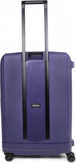 Decent Transit Medium Koffer - 70 Cm - Donkerblauw -Trolley Winkel 559x1200