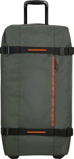 American Tourister Reistas Met Wielen - Urban Track Duffle/Wh L (Groot) Dark Khaki -Trolley Winkel 559x1200 4