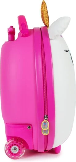 Boppi - Kindertrolley - Eenhoorn - Handbagage - Lichtgewicht - Duurzaam - 17L -Trolley Winkel 563x1200 10