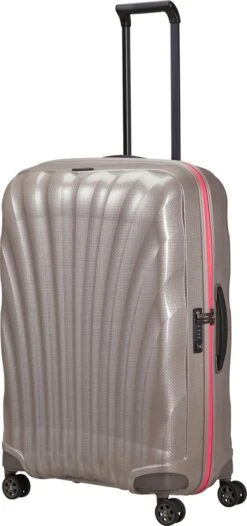 Samsonite Reiskoffer - C-Lite Spinner Uitbreidbaar (4 Wielen) 75 Cm - Pearl/Fuchsia - 2.8 Kg -Trolley Winkel 564x1200 2