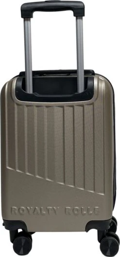 Royalty Rolls Amsterdam Handbagage Koffer 52 Cm - 25 Liter - Champagne -Trolley Winkel 564x1200