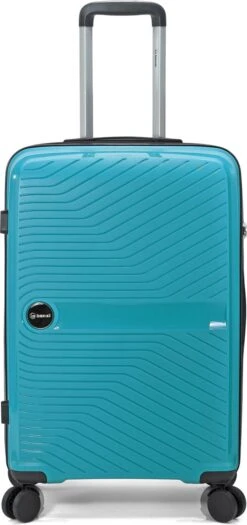 Benzi Ovar Middelgrote Koffer - 65 Cm - 65 Liter - Petrolblauw