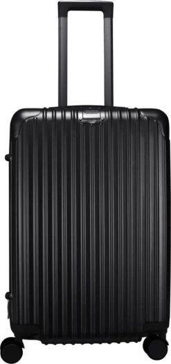 Royal Swiss - Reis Koffer - 66cm - Cijferslot- Lichtgewicht Koffer - 4 Wielen - Zwart