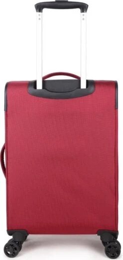 Decent D-Upright Handbagage Koffer - 55 Cm - TSA Slot - Bordeaux Rood -Trolley Winkel 567x1200 9