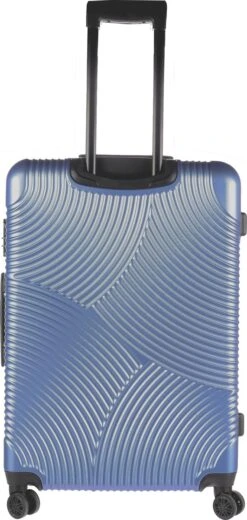 Enrico Benetti Louisville Grote Koffer 75 Cm - 93 Liter - Jeansblauw -Trolley Winkel 570x1200