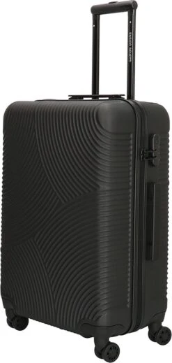 Enrico Benetti Koffer / Trolley / Reiskoffer - 65 X 41 X 25 Cm - 66 Liter - ABS - Maat M - Louisville - Zwart -Trolley Winkel 571x1200 5