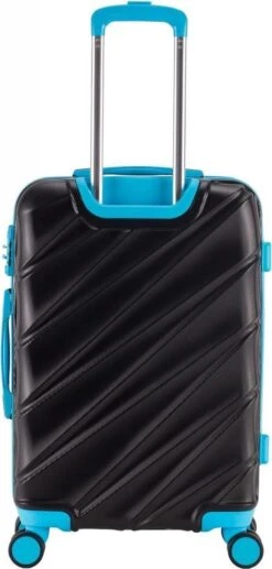 Decent Lumi Fix Handbagage Koffer - 55 Cm - Black/Blue -Trolley Winkel 573x1200 11